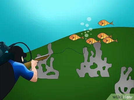 Characteristics of handheld fish guns in the game